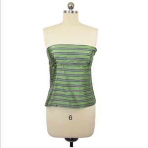 J Crew strapless silk top